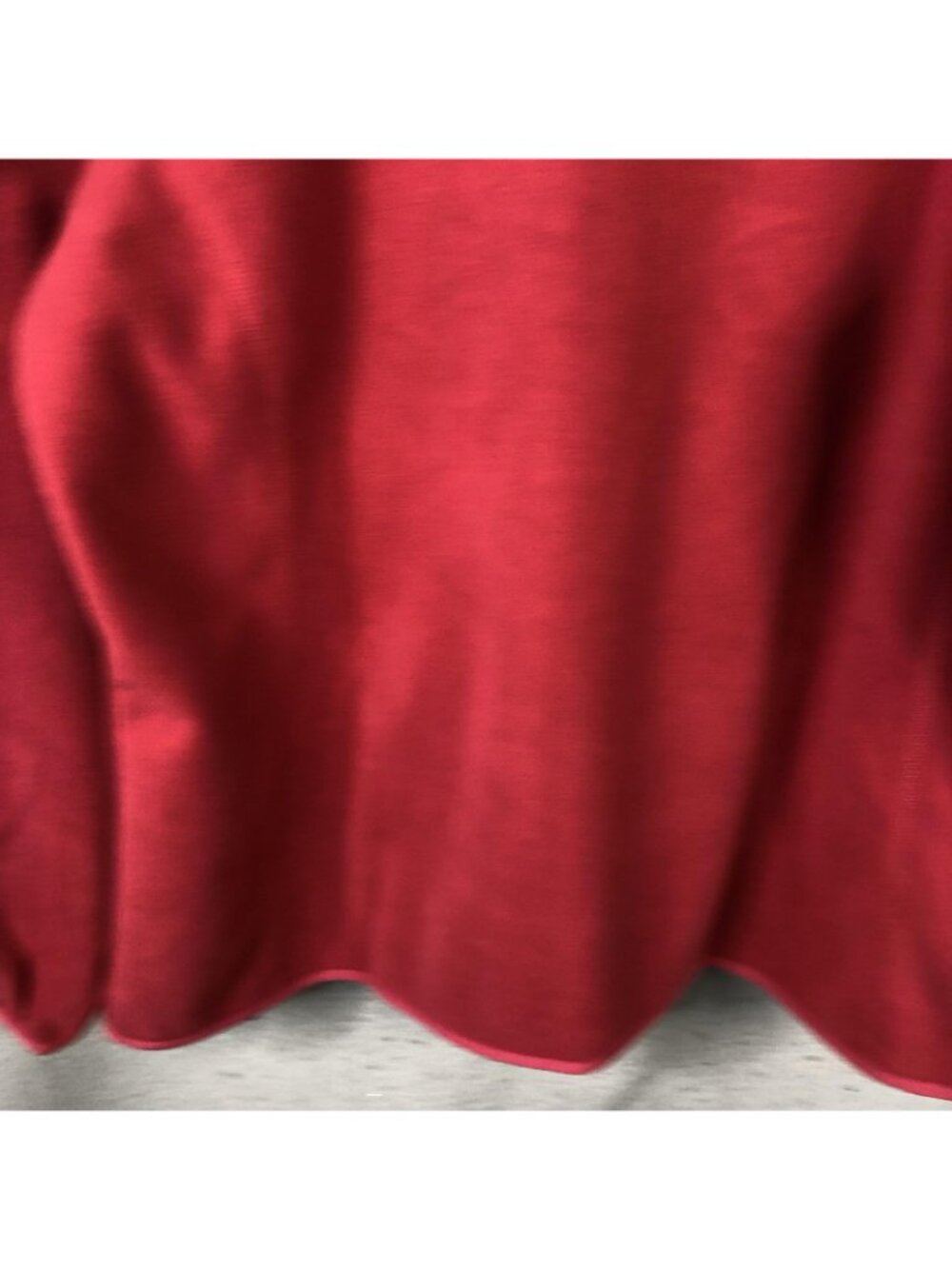 Lands' End Jacket Womens 1X Red Fleece Marinac WindCheck Zip Water Resistant - Picture 16 of 16